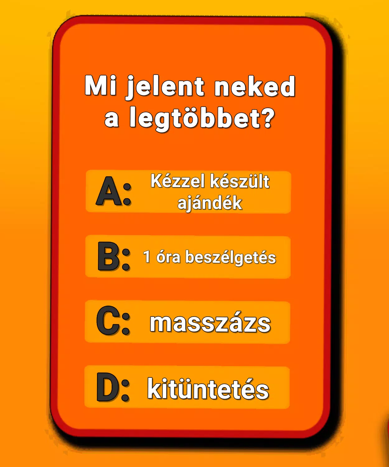 Párkapcsolati quiz Screenshot6