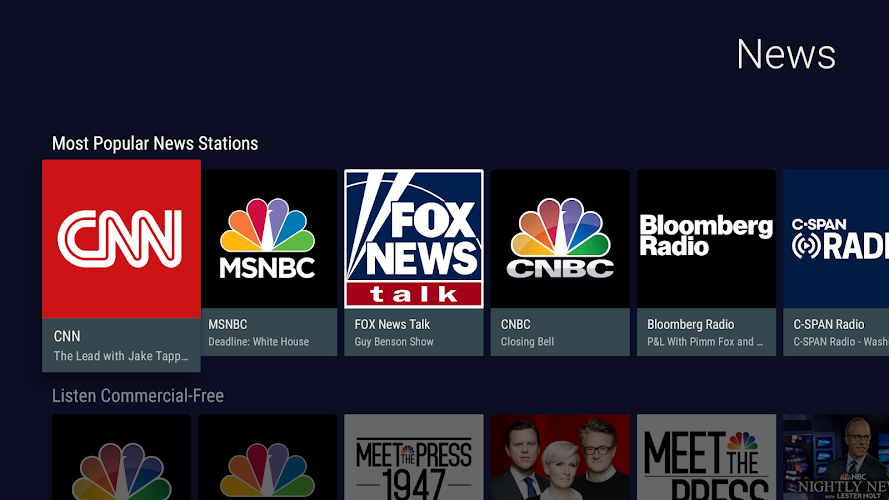TuneIn Radio Screenshot12