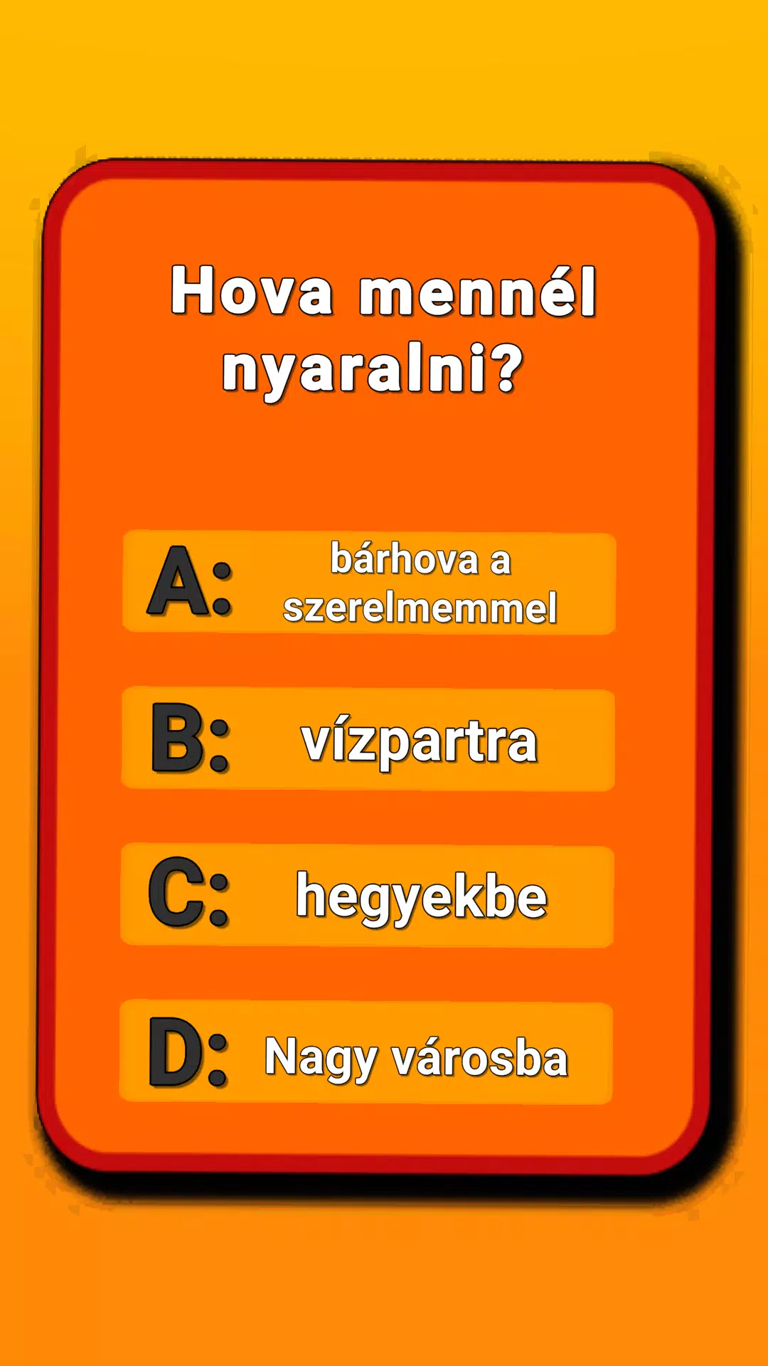 Párkapcsolati quiz Screenshot2