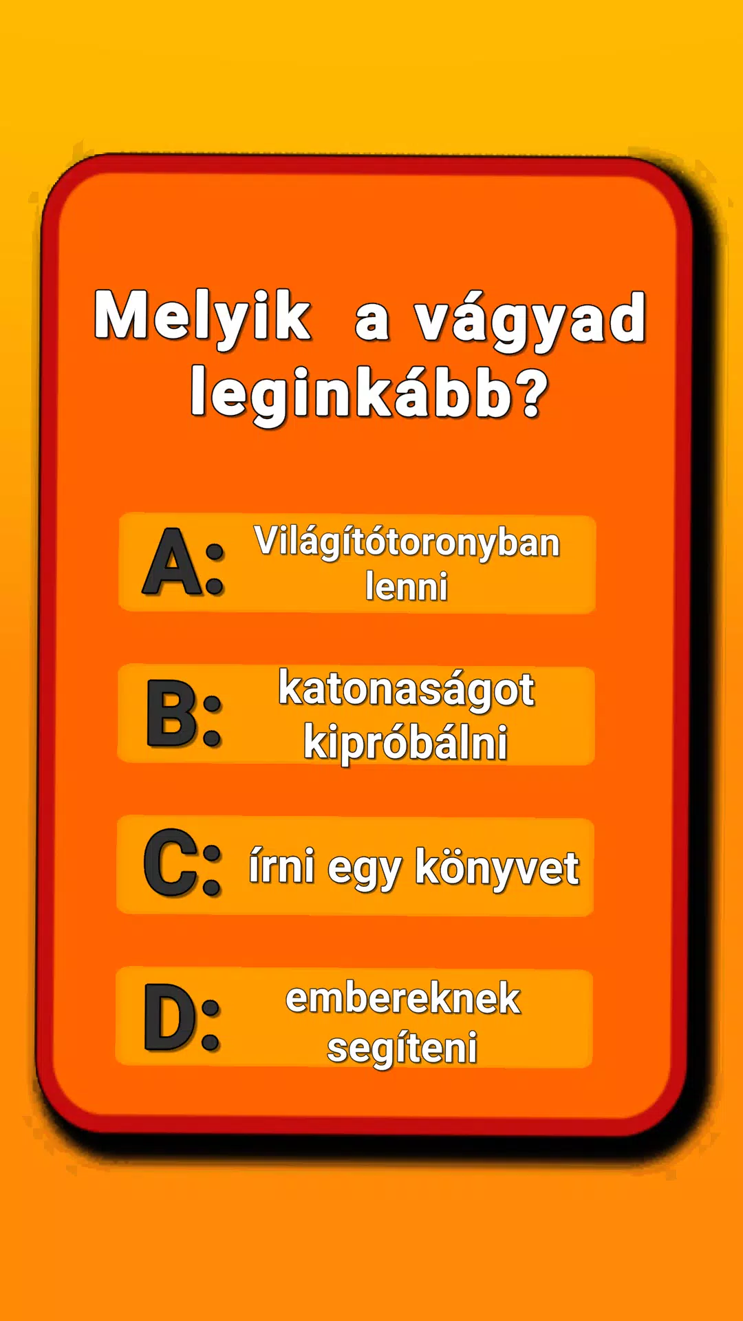 Párkapcsolati quiz Screenshot3