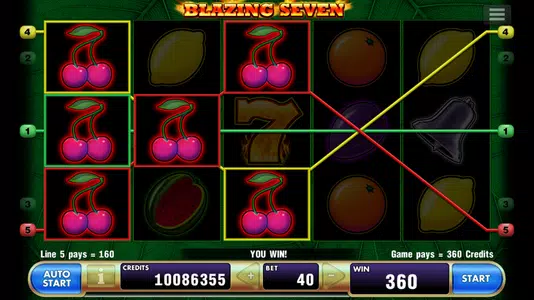 Blazing Seven Slot Screenshot2