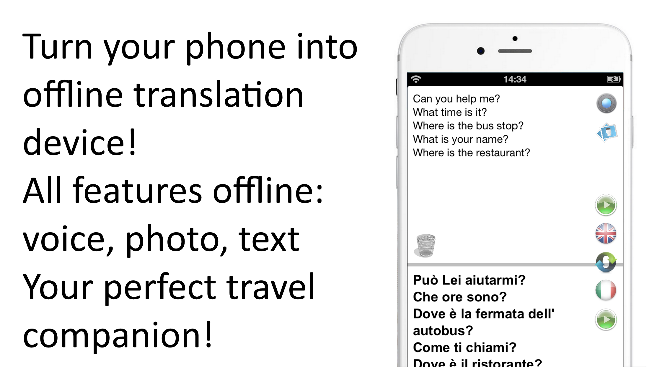 Offline Translator: Italian-English Screenshot1