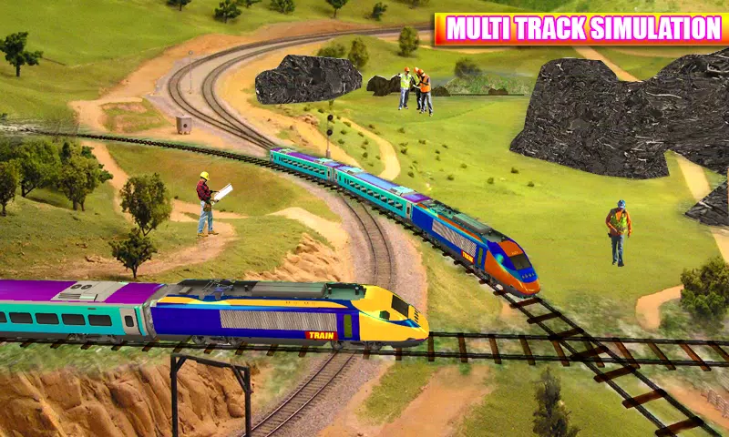 Offline Train Simulator Game Screenshot4
