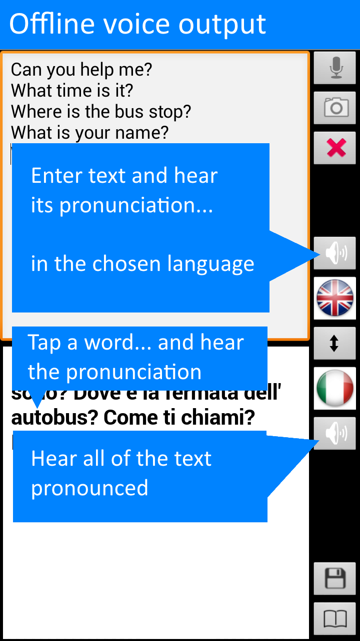 Offline Translator: Italian-English Screenshot5