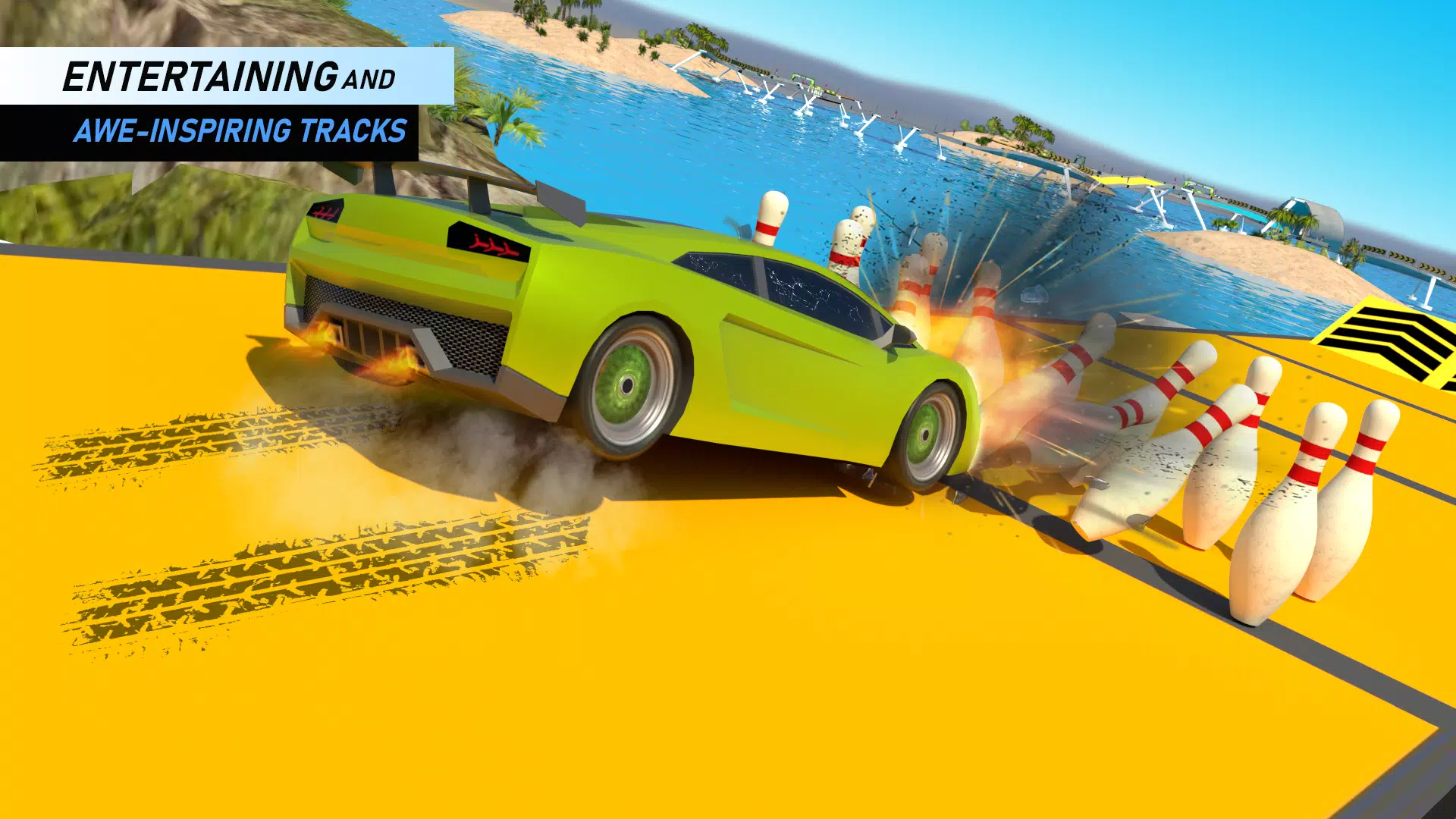 Extreme Car Drifting Mega Ramp Screenshot6