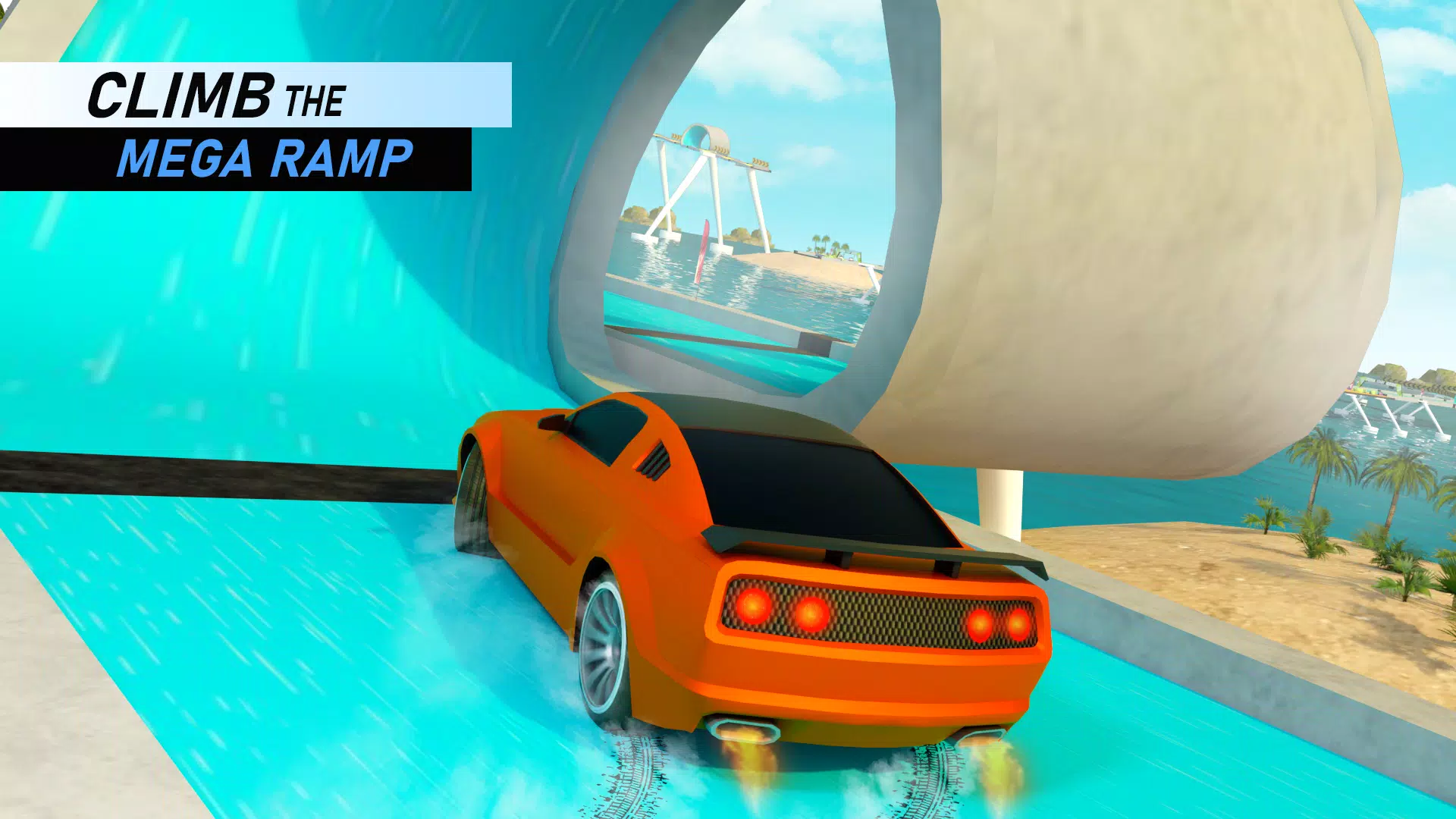 Extreme Car Drifting Mega Ramp Screenshot1
