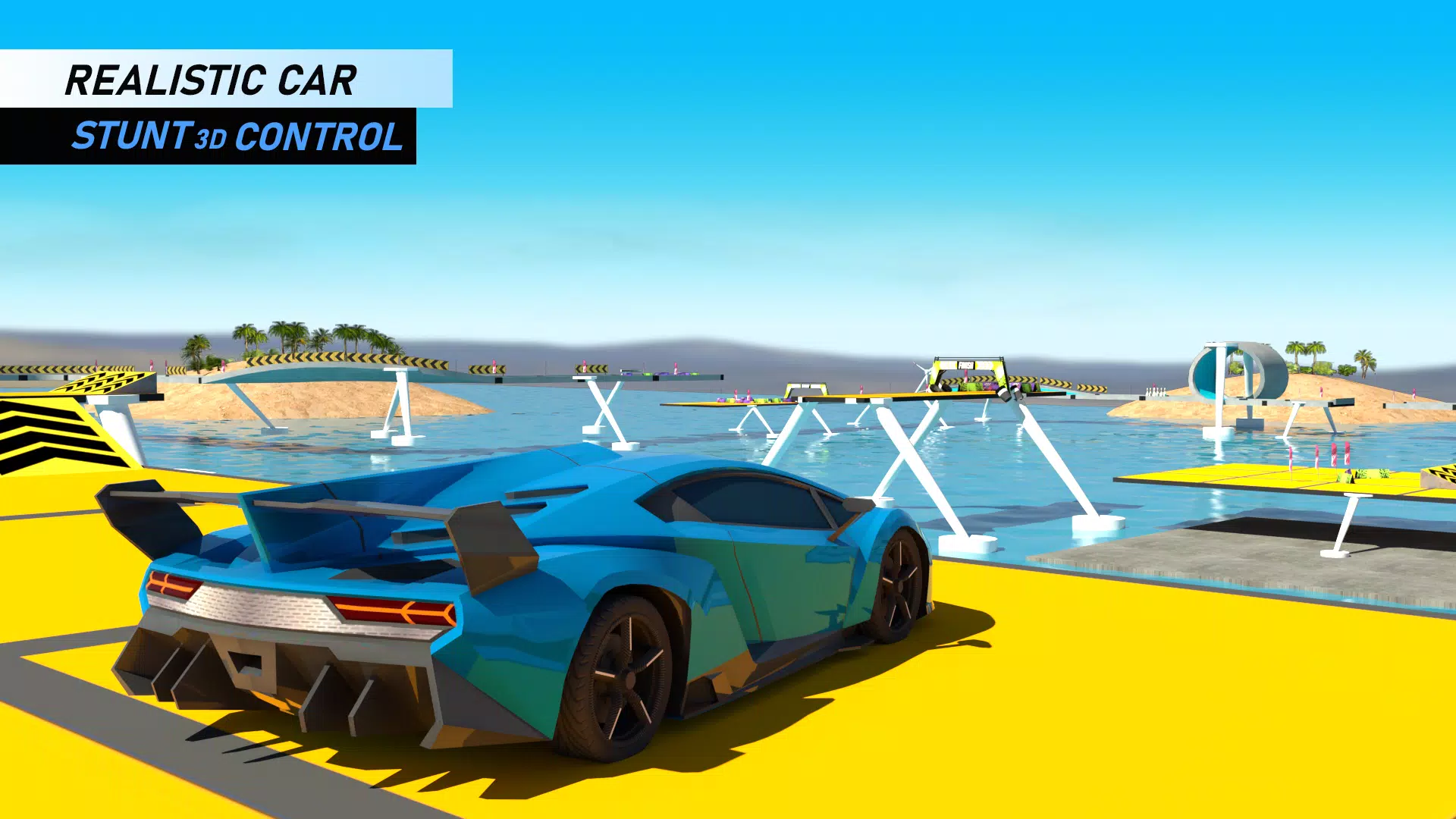 Extreme Car Drifting Mega Ramp Screenshot4