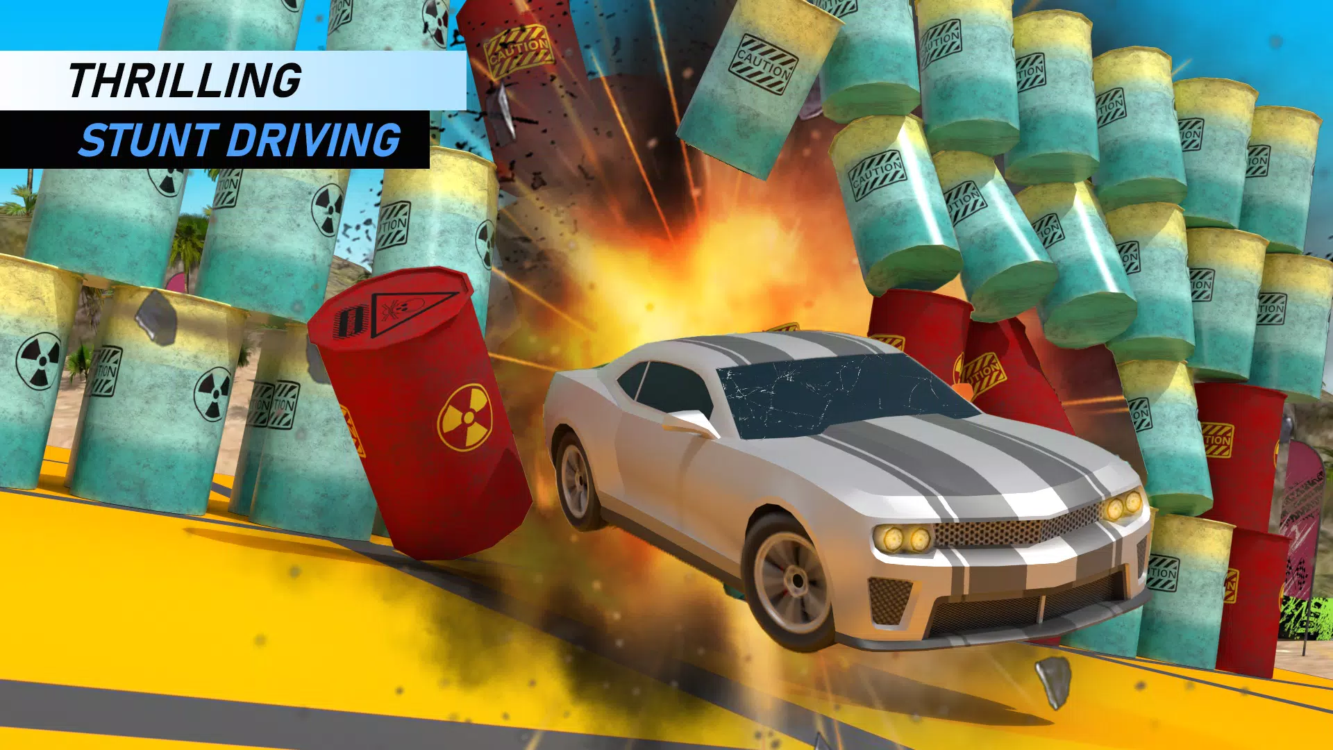 Extreme Car Drifting Mega Ramp Screenshot2