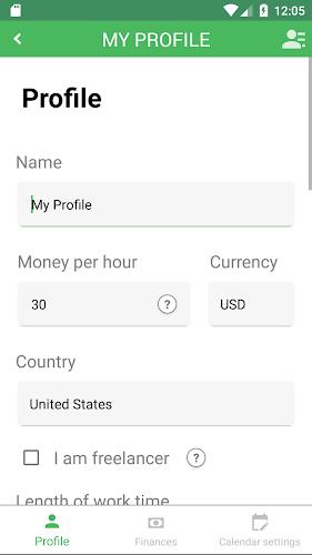 Working Timer - Timesheet Screenshot5