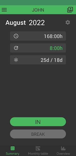 Working Timer - Timesheet Screenshot7