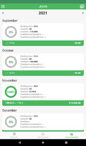 Working Timer - Timesheet Screenshot14