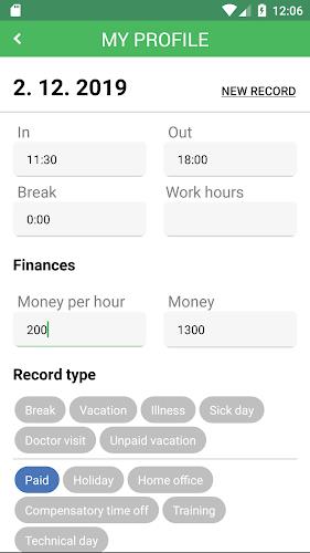 Working Timer - Timesheet Screenshot6