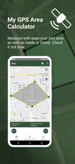 My GPS Area Calculator Screenshot1