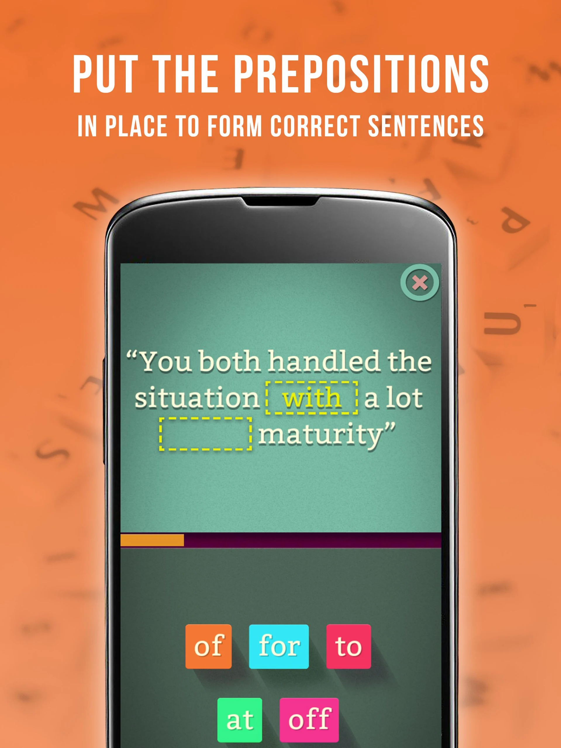 Learn English Preposition Game Screenshot1