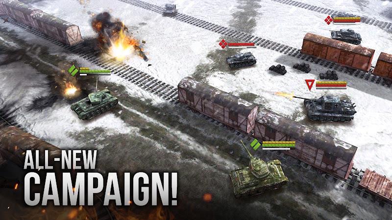 Armor Age: WW2 tank strategy Screenshot1