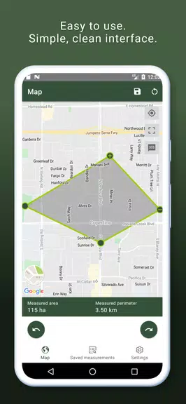 My GPS Area Calculator Screenshot2