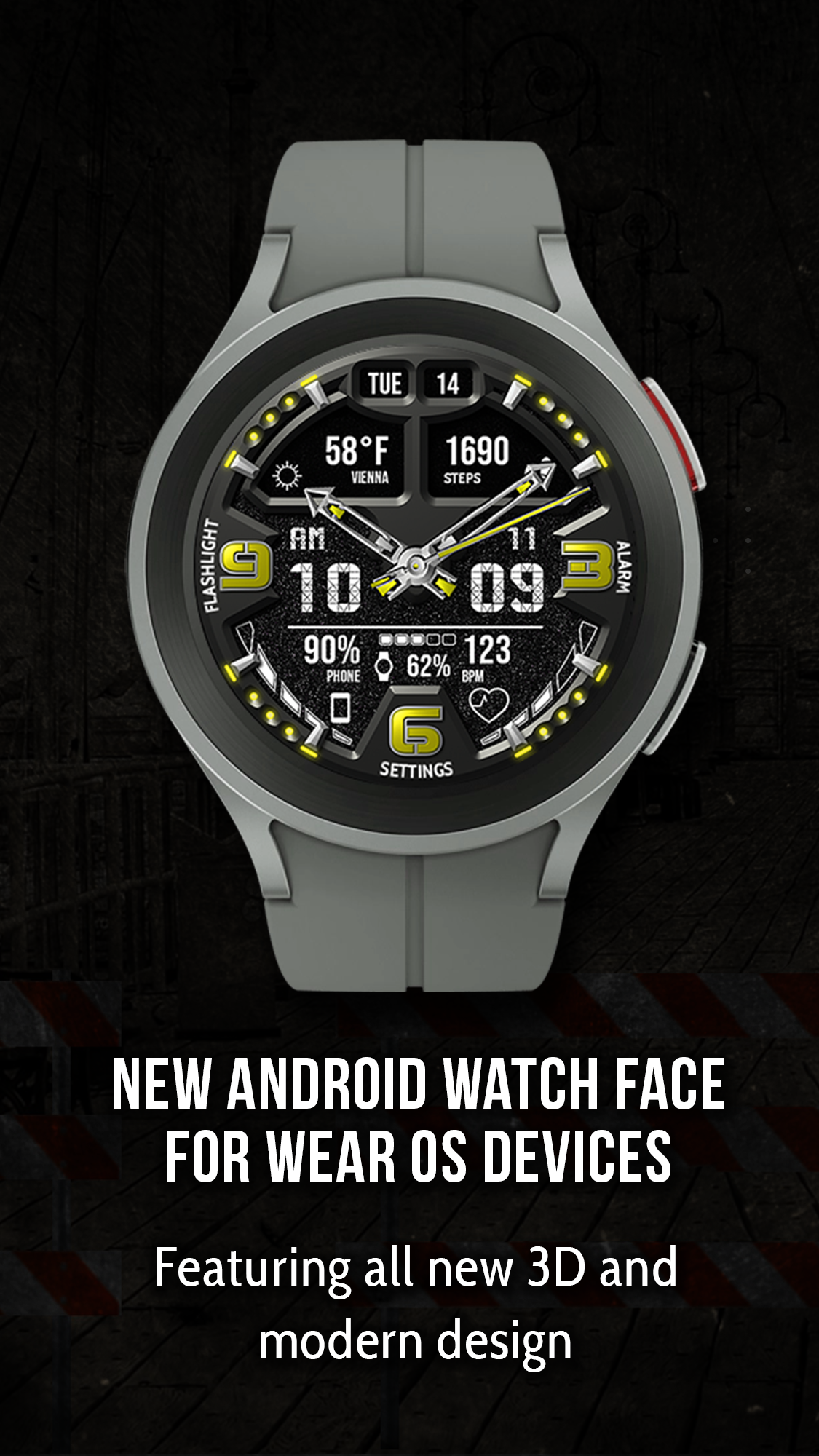 Metrix Watch Face Screenshot2
