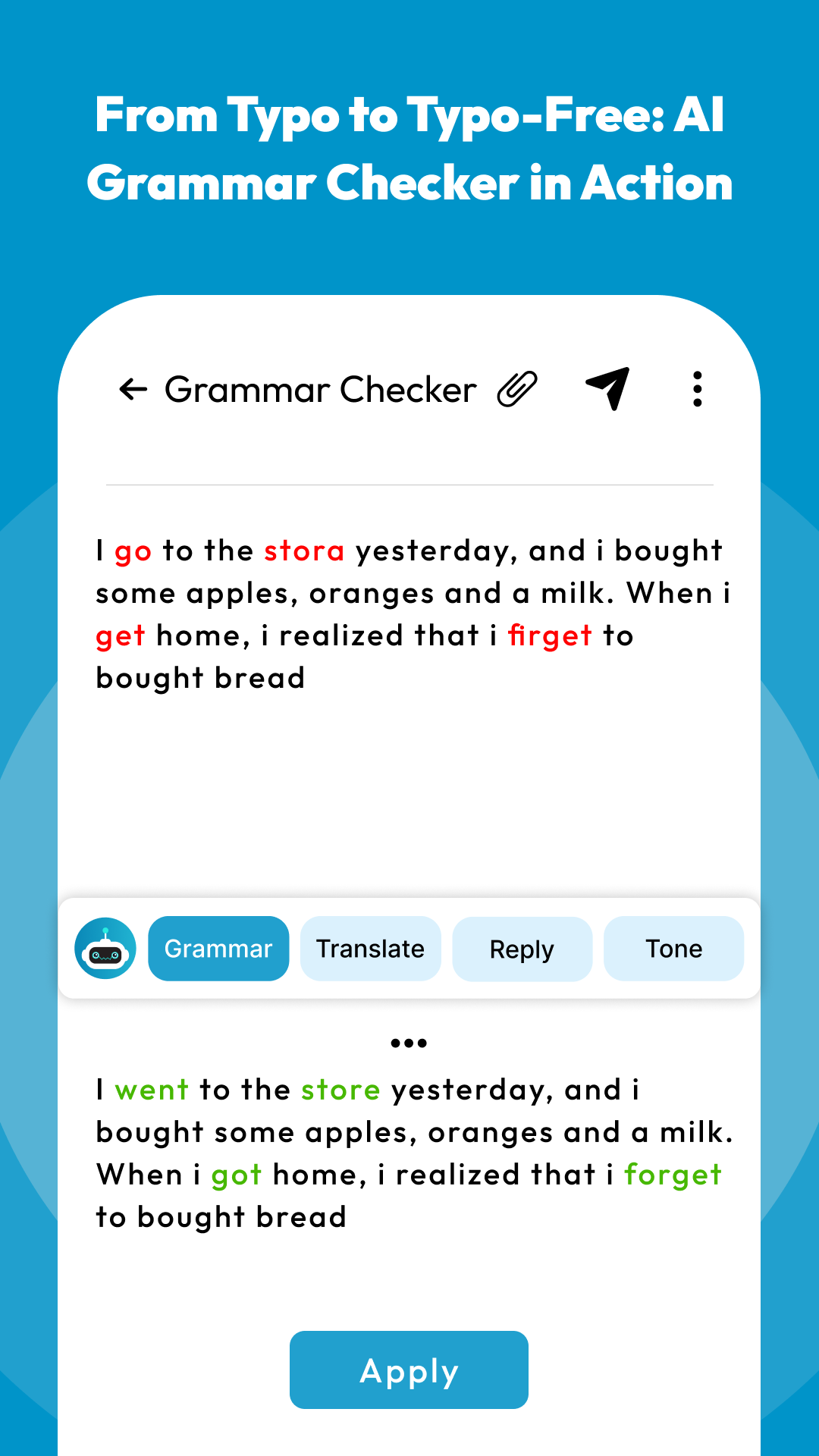 AI Eng Spell Checker Keyboard Screenshot2