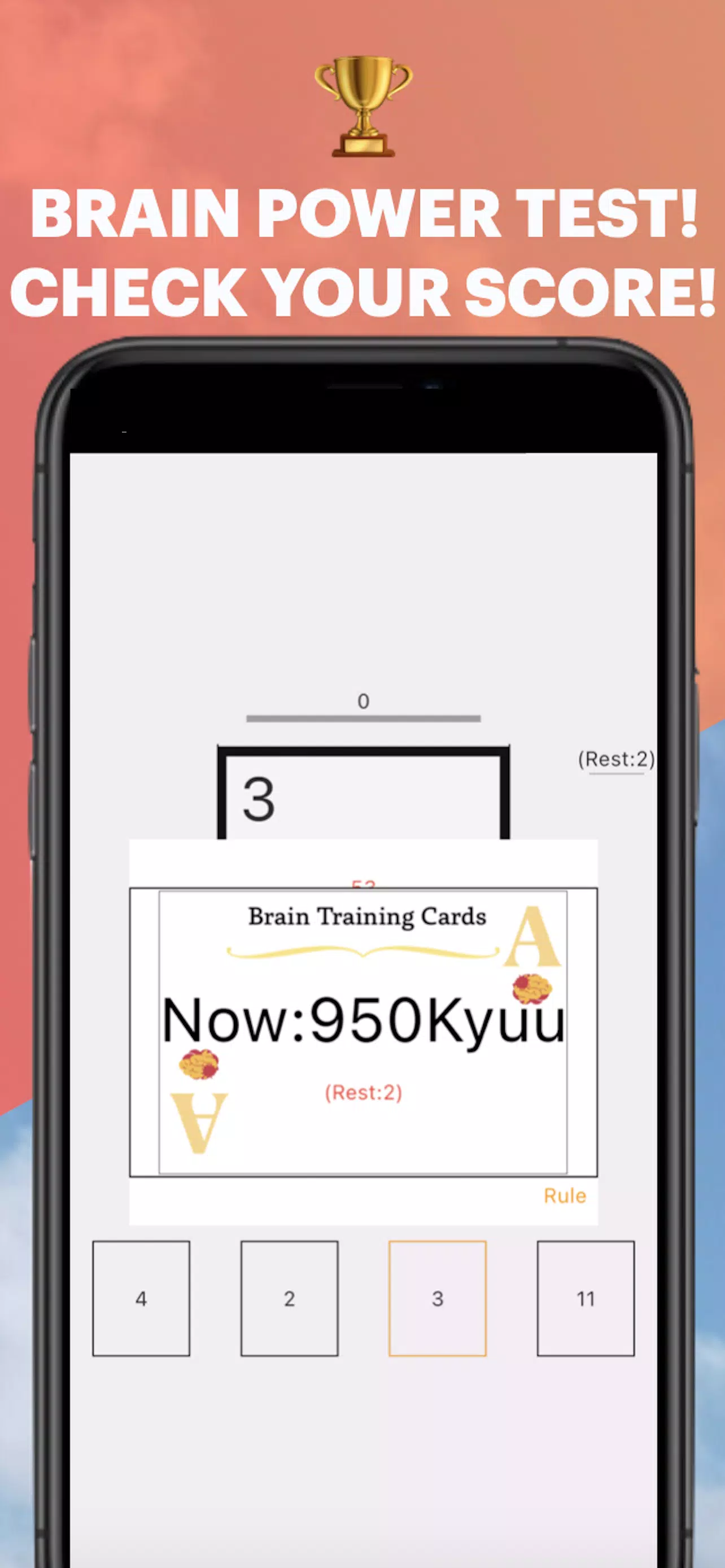 Brain Training Cards Screenshot2