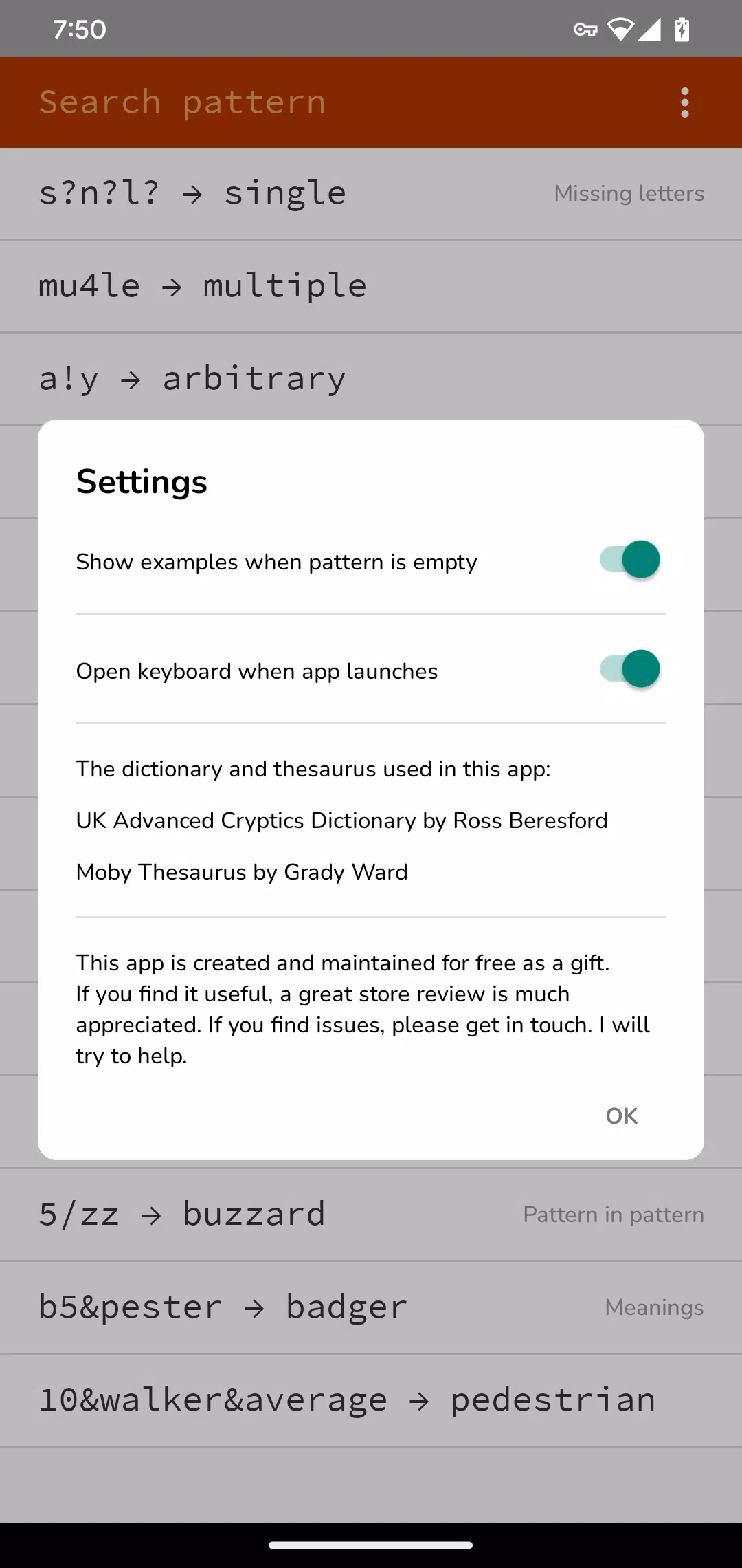 Lexeme Screenshot7