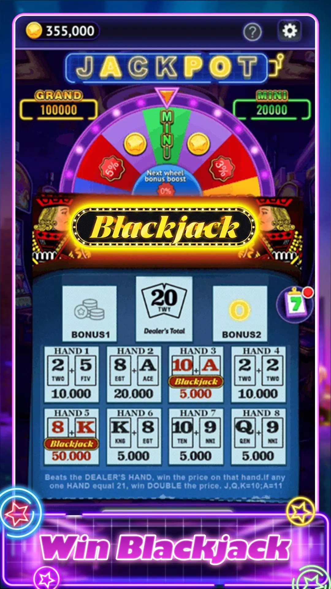 Blackjack Scratch Screenshot4
