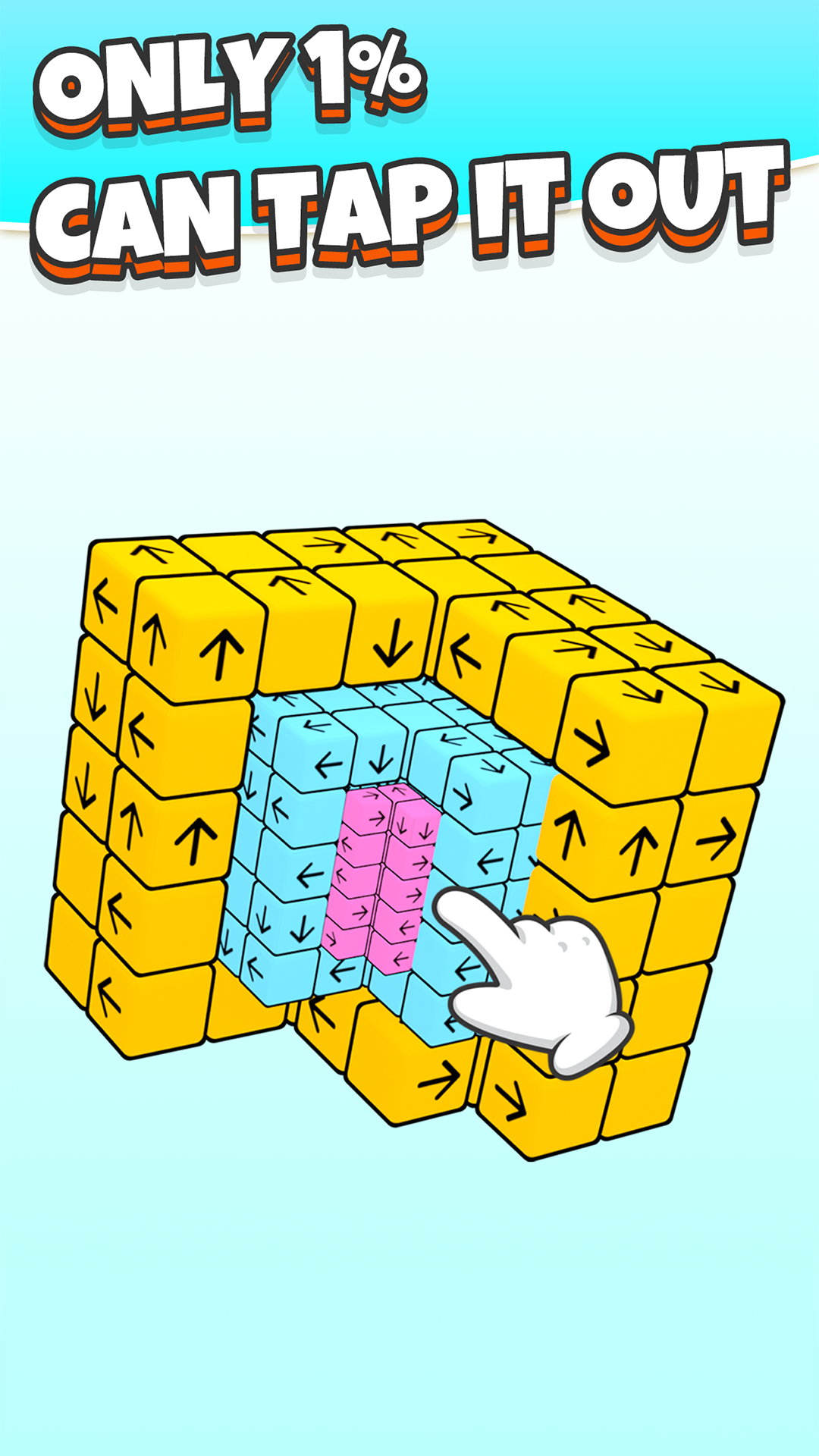 Tap Out: Take Away 3D Cubes Screenshot5