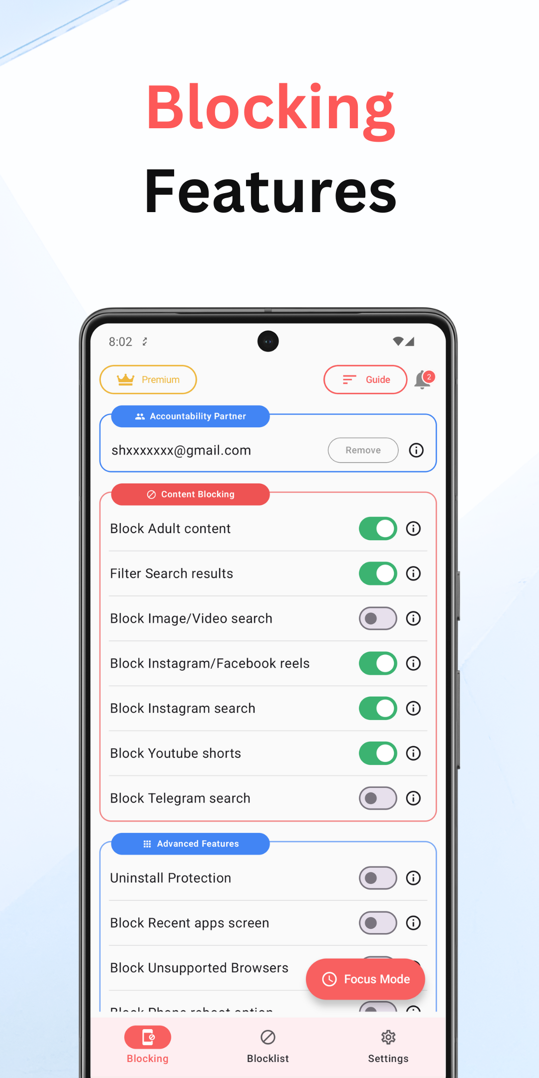 BlockerHero - Porn Blocker Screenshot1
