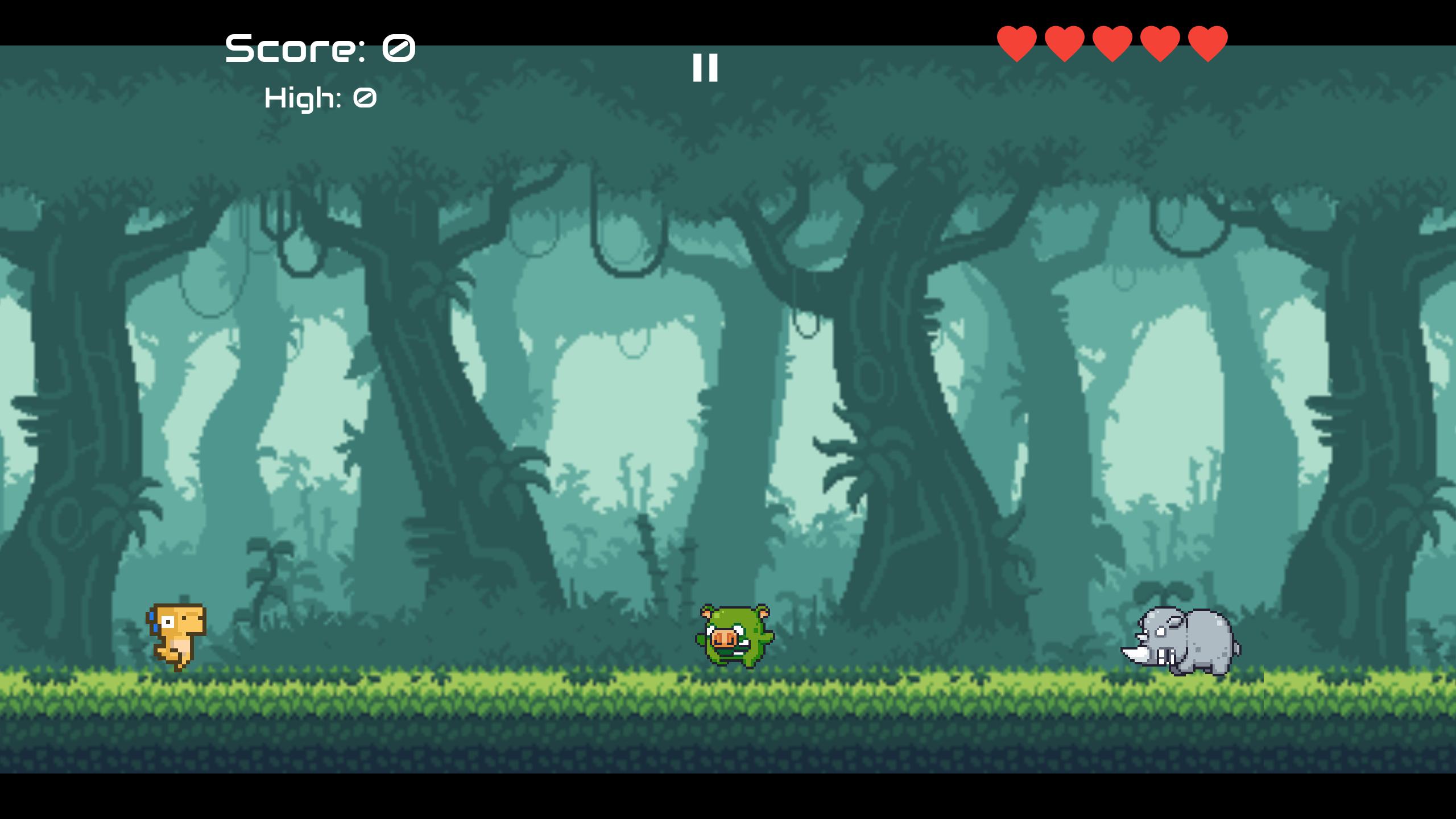 T-Rex runner: Dino Game Screenshot1