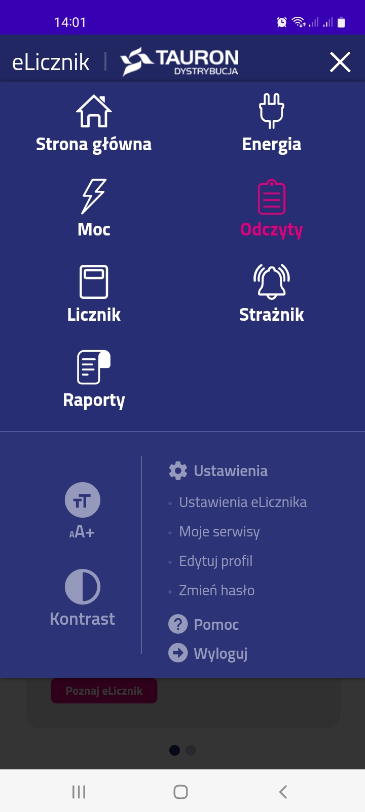 TAURON eLicznik Screenshot4
