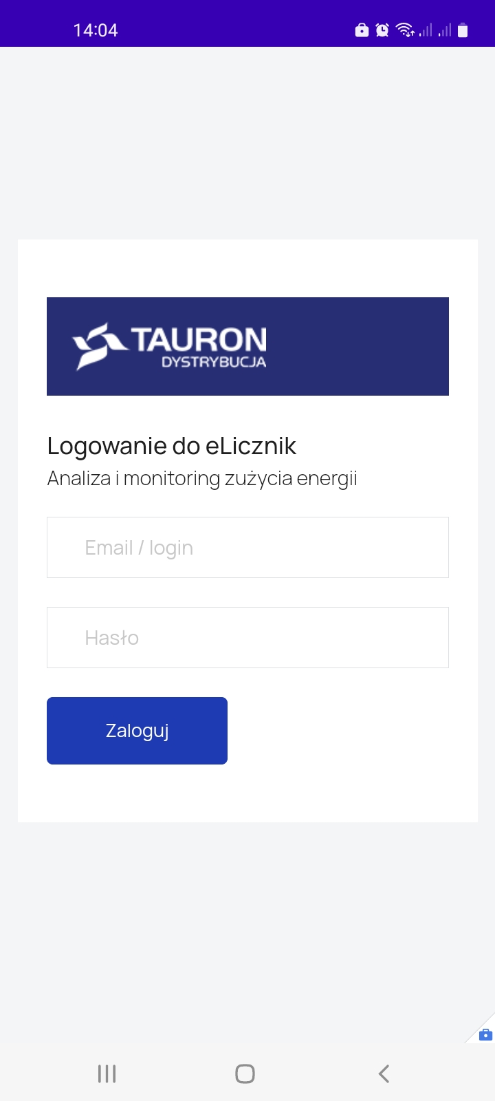TAURON eLicznik Screenshot8