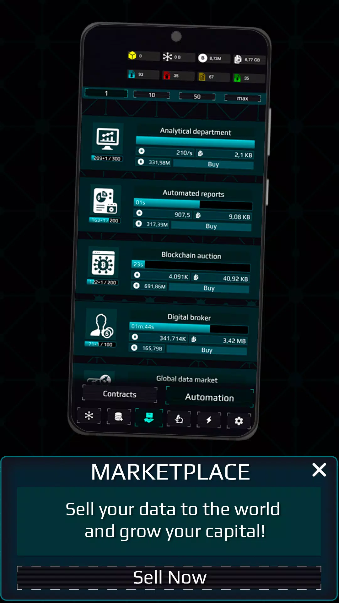 Idle Project Nexus Screenshot5