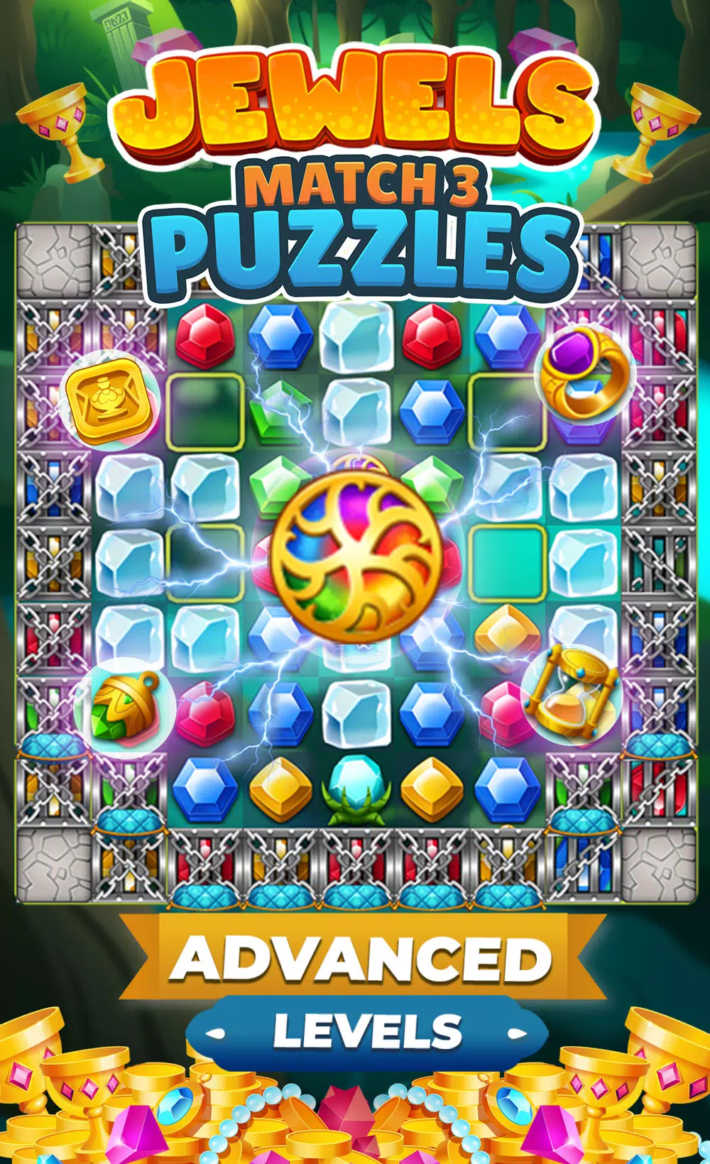 Jewels Planet - Match 3 Jewels Screenshot1