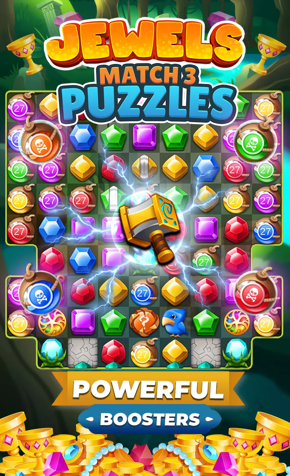 Jewels Planet - Match 3 Jewels Screenshot2