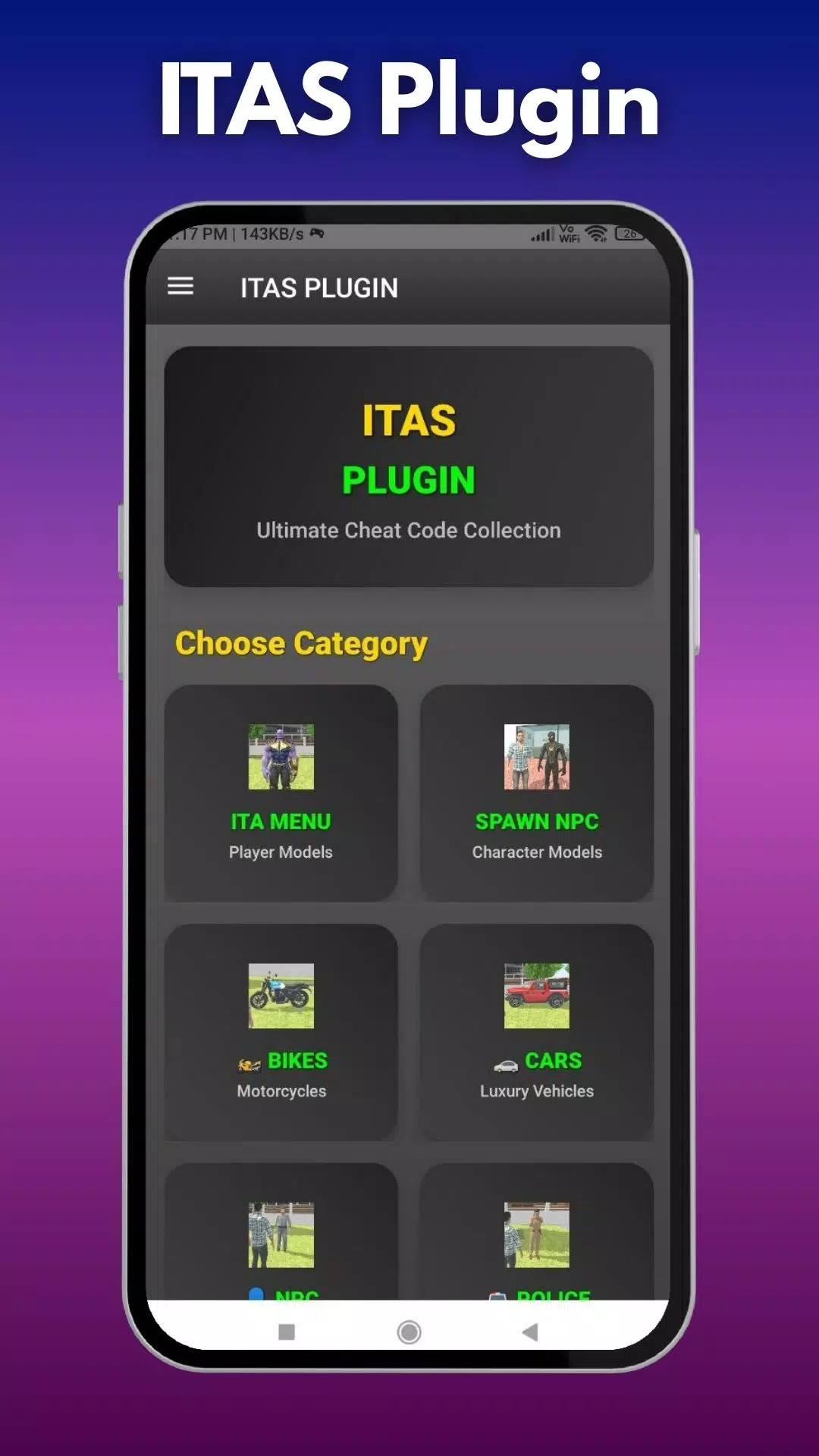 ITAS Plugin Screenshot1