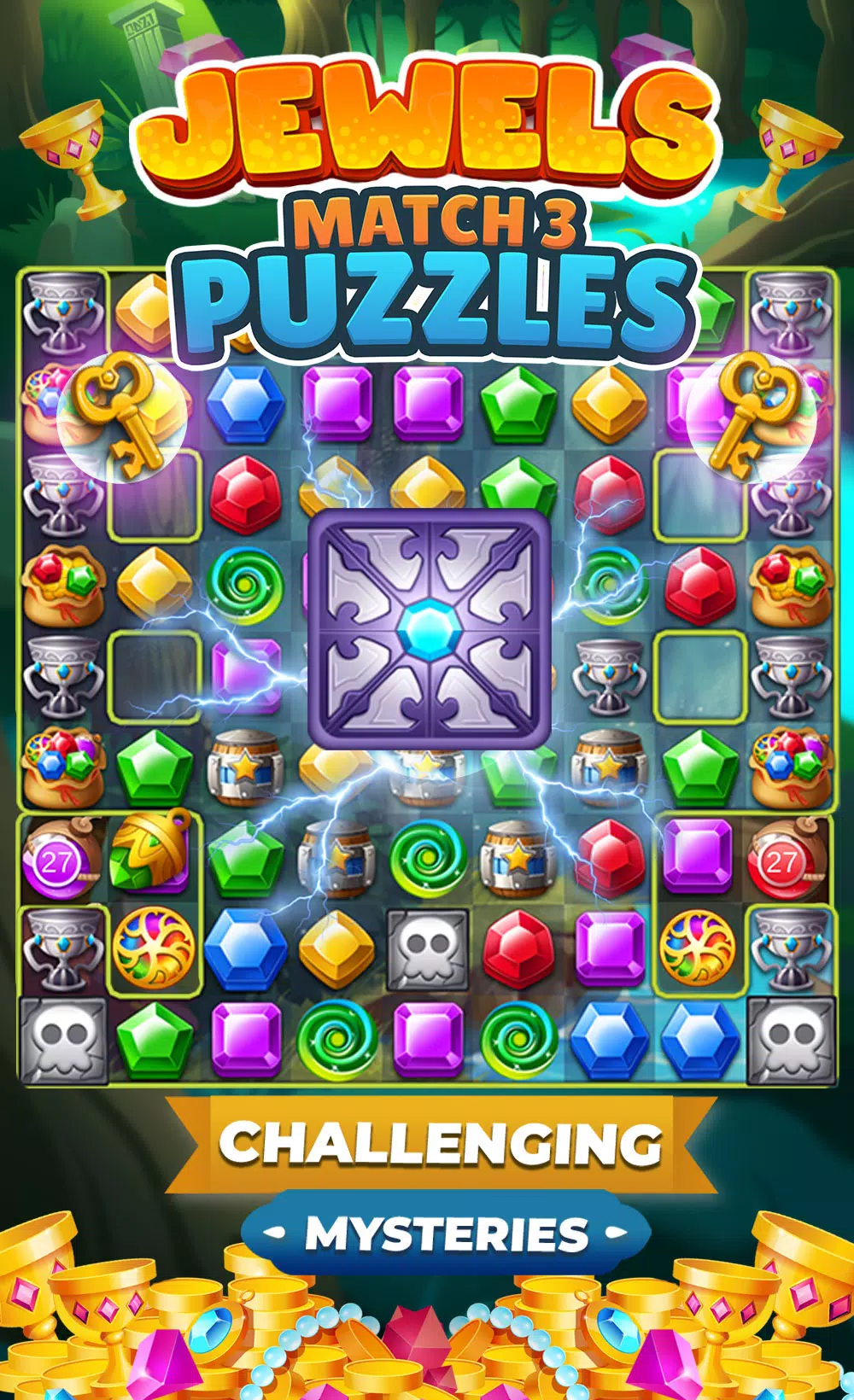 Jewels Planet - Match 3 Jewels Screenshot3