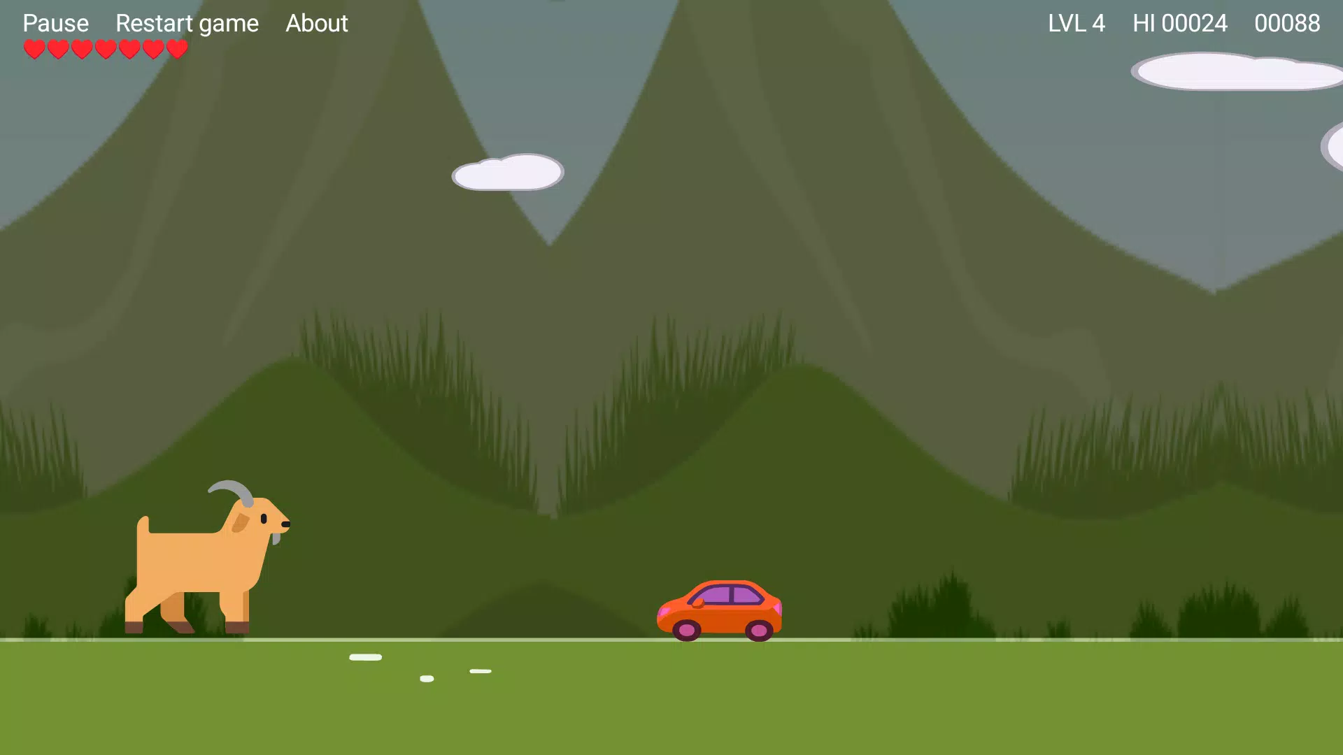 Goat Run Lite: Save the goat Screenshot2