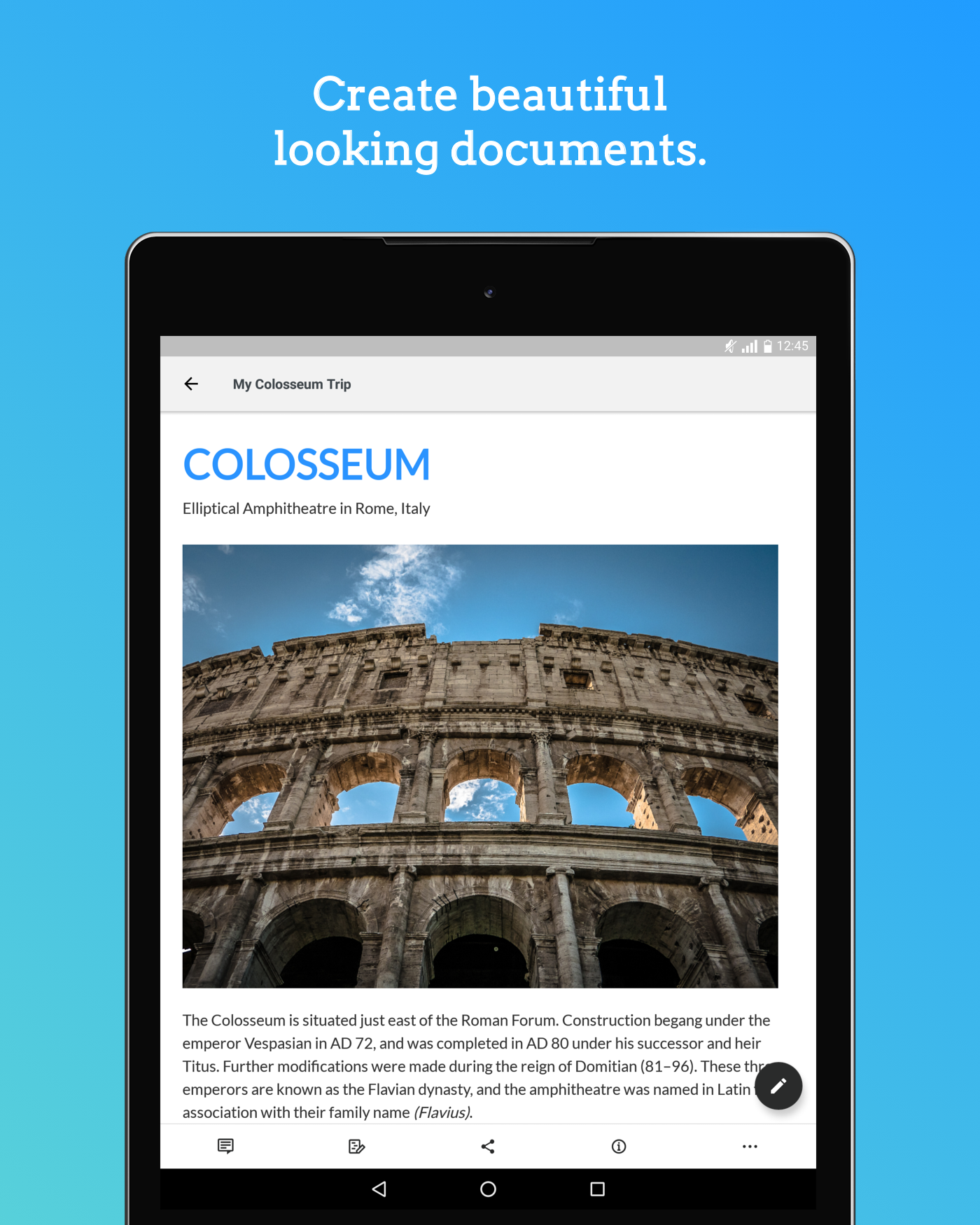 Zoho Writer - Document Editor Screenshot6