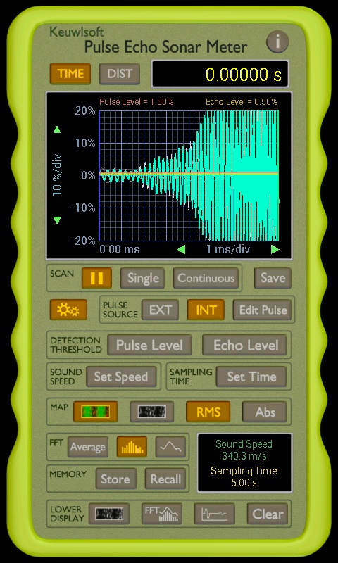 Pulse Echo Sonar Meter Screenshot6