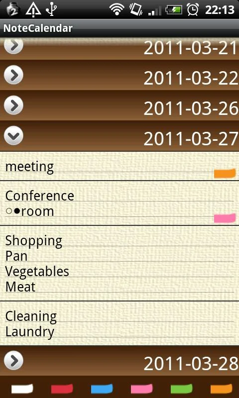 NoteCalendar Screenshot7