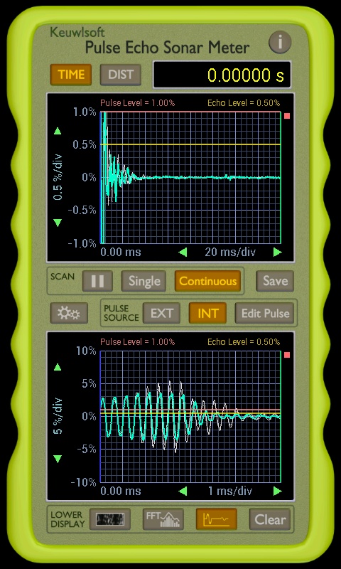 Pulse Echo Sonar Meter Screenshot4
