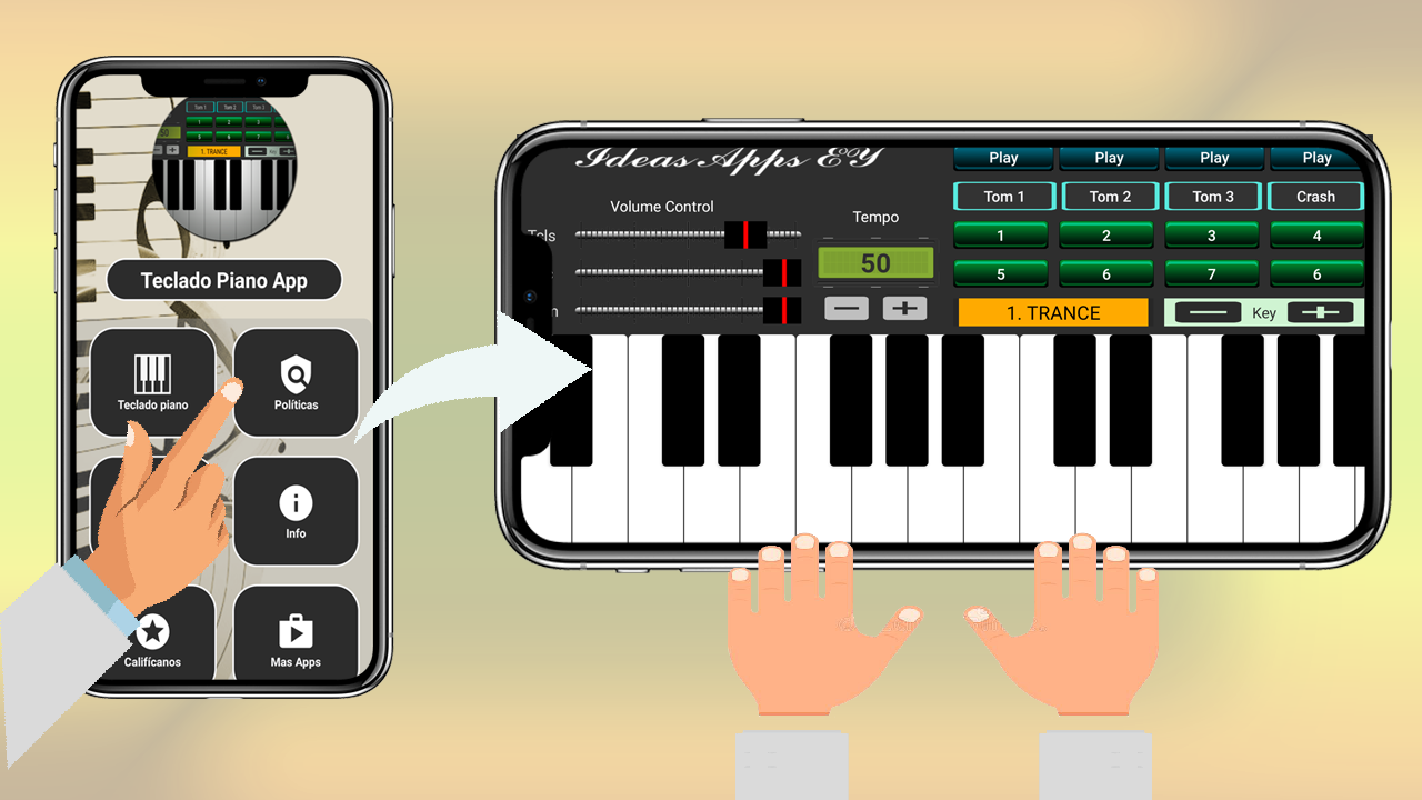 Simple Piano: Órgano Percusión Screenshot1