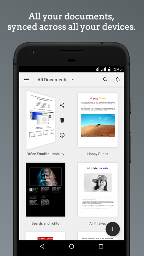 Zoho Writer - Document Editor Screenshot5