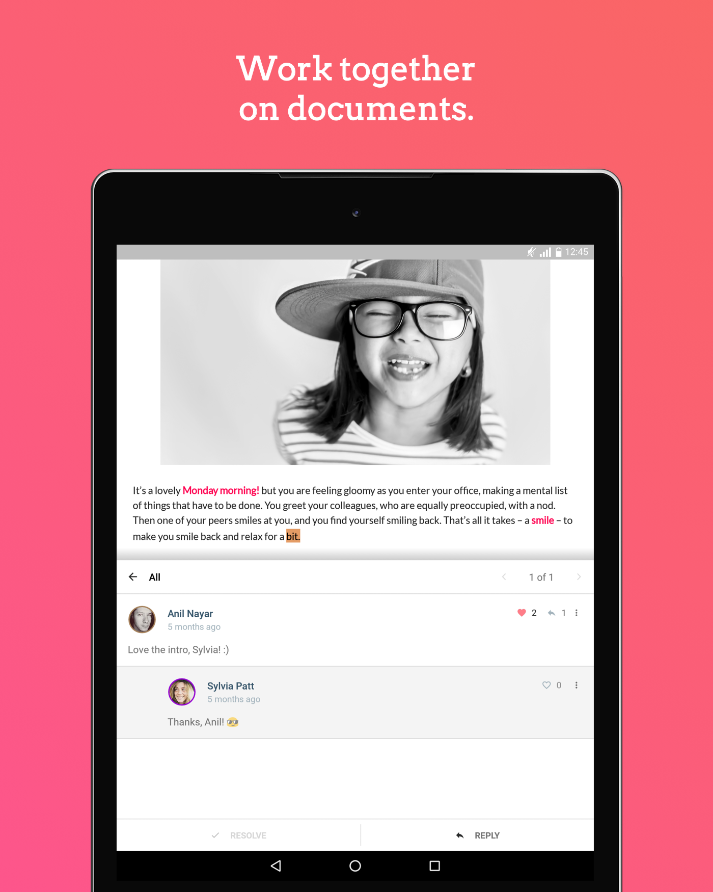 Zoho Writer - Document Editor Screenshot7