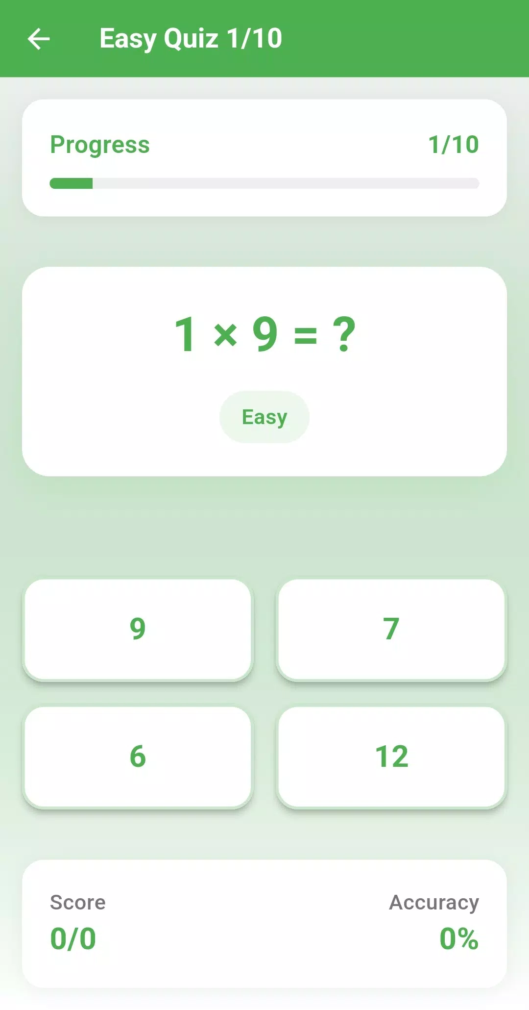 Math Fall:Times Tables Screenshot5