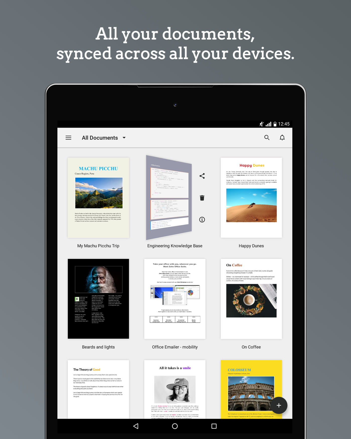 Zoho Writer - Document Editor Screenshot10