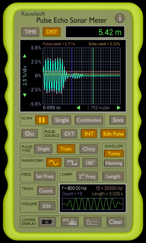 Pulse Echo Sonar Meter Screenshot5