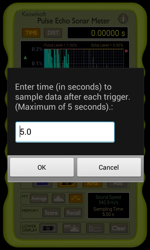 Pulse Echo Sonar Meter Screenshot2
