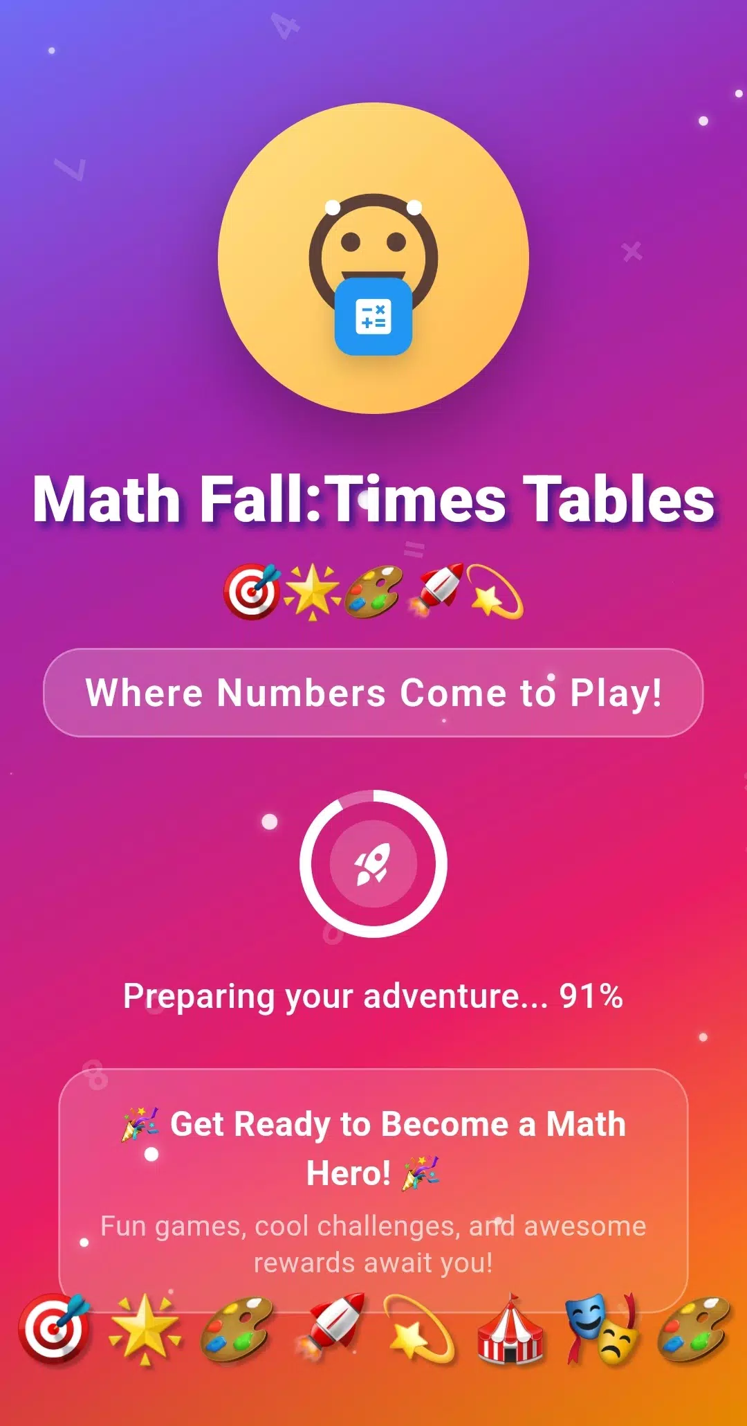 Math Fall:Times Tables Screenshot8
