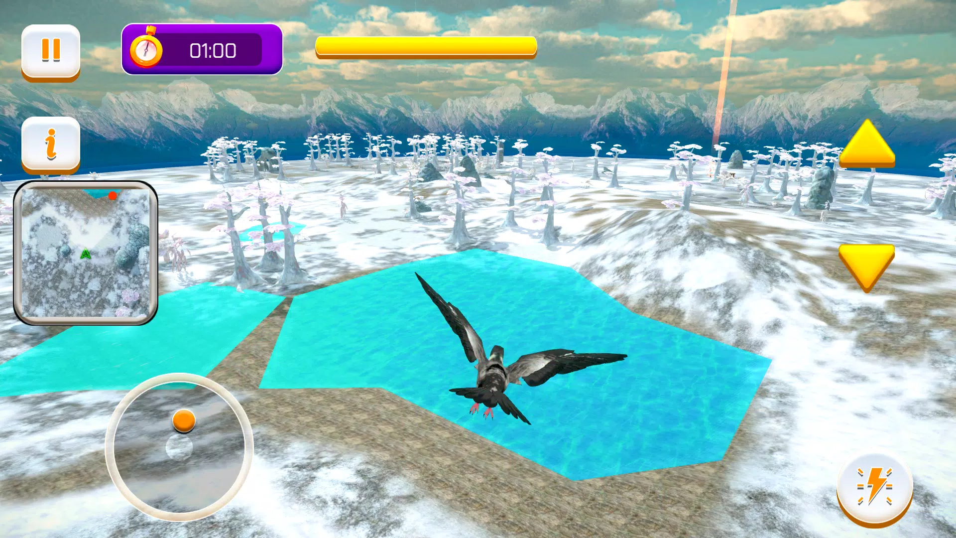 Flying Bird pigeon Games Screenshot2