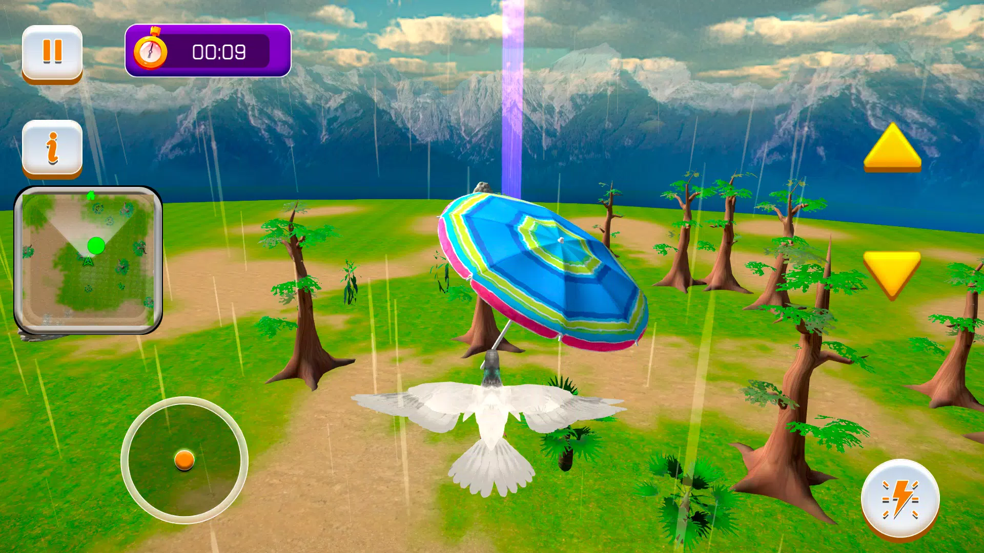Flying Bird pigeon Games Screenshot1
